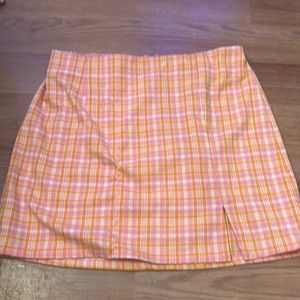 Multicolor pastel artclass skirt